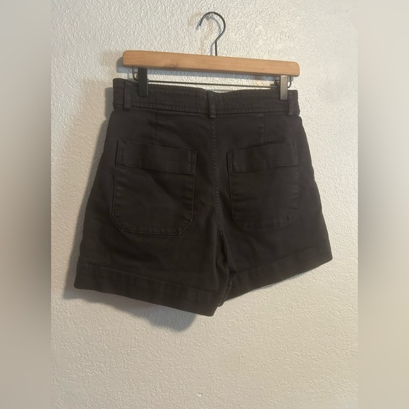 Everlane the way high canvas shorts in black - Picture 6 of 6